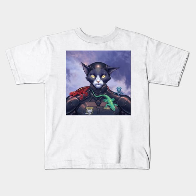 Colonel Moritz Kids T-Shirt by Oliver Bown Designs